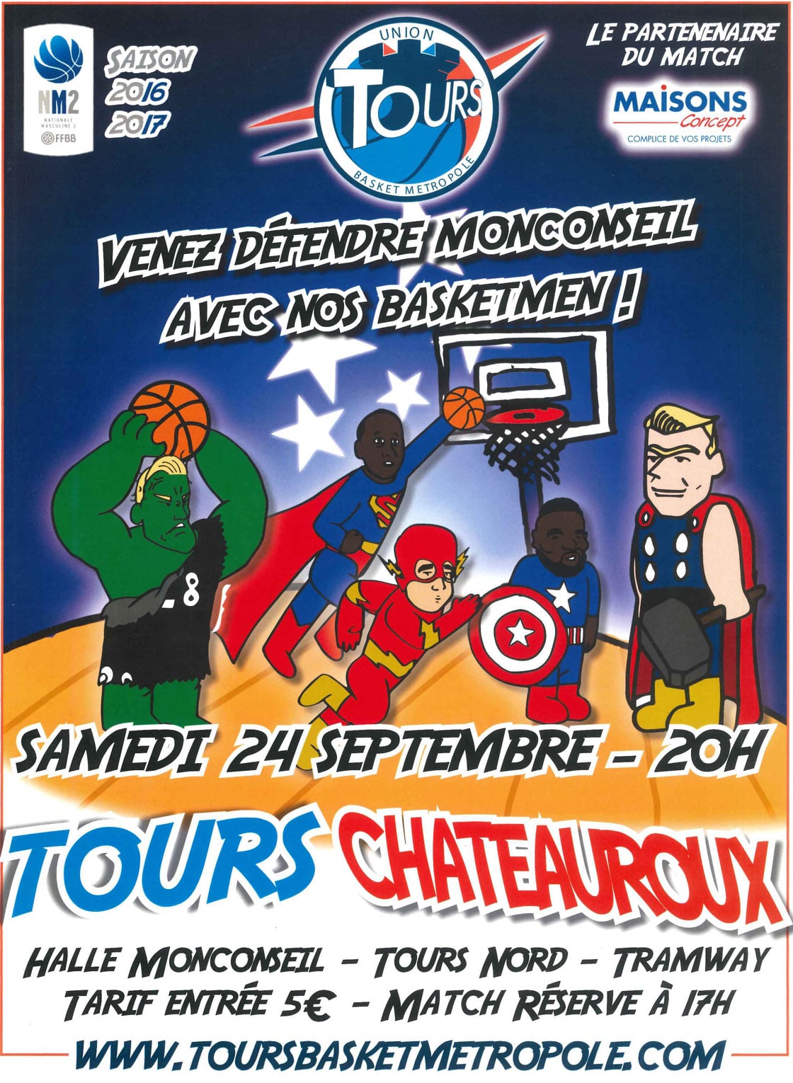 UTBM basket TOURS