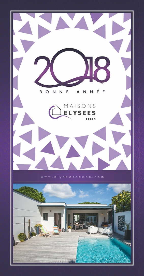 bonne annee 2018 de Maisons Elysees Ocean