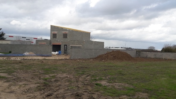 Chantier MAISONS CONCEPT en cours à BLOIS