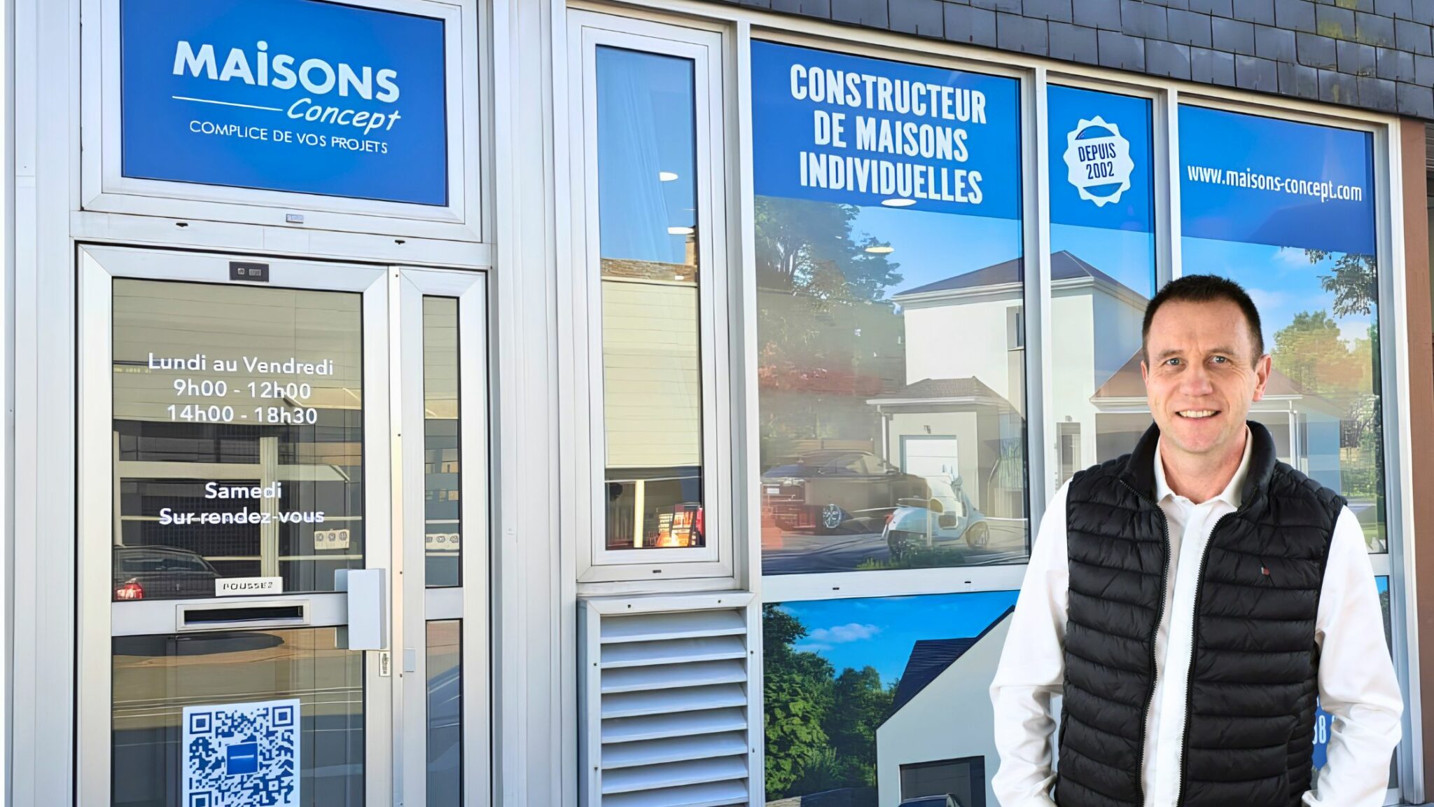 Agence Maisons Concept à La Flèche avec Emmanuel Brossier